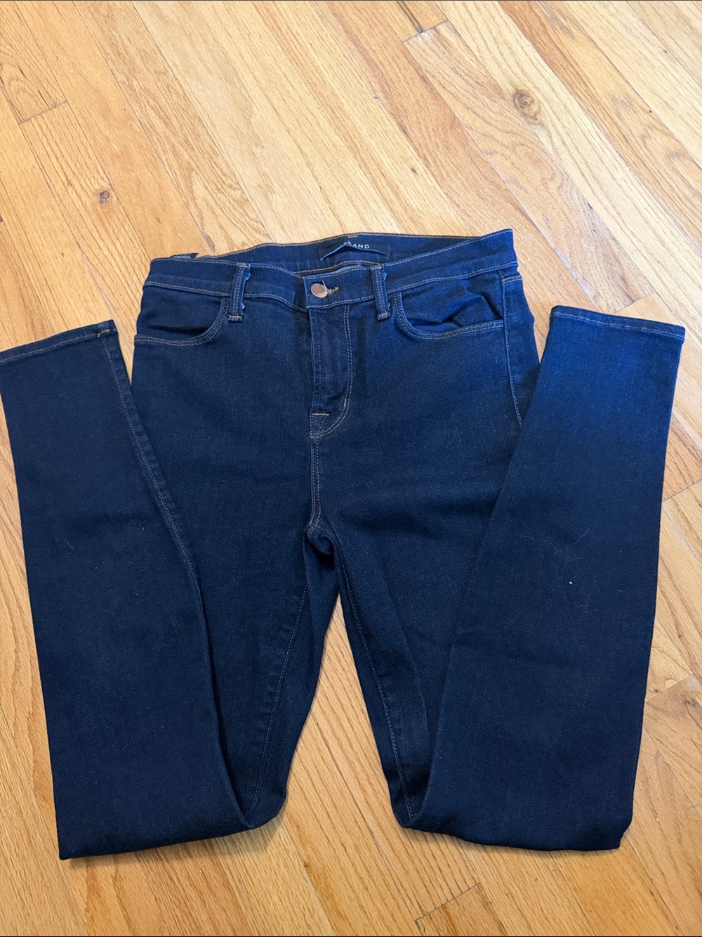 J Brand Dark Indigo Skinny Jeans